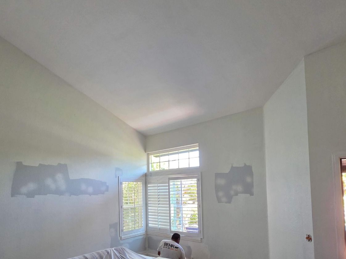 Drywall repair and texture match